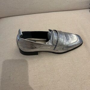 Dolce Vita Women's silver Loafers